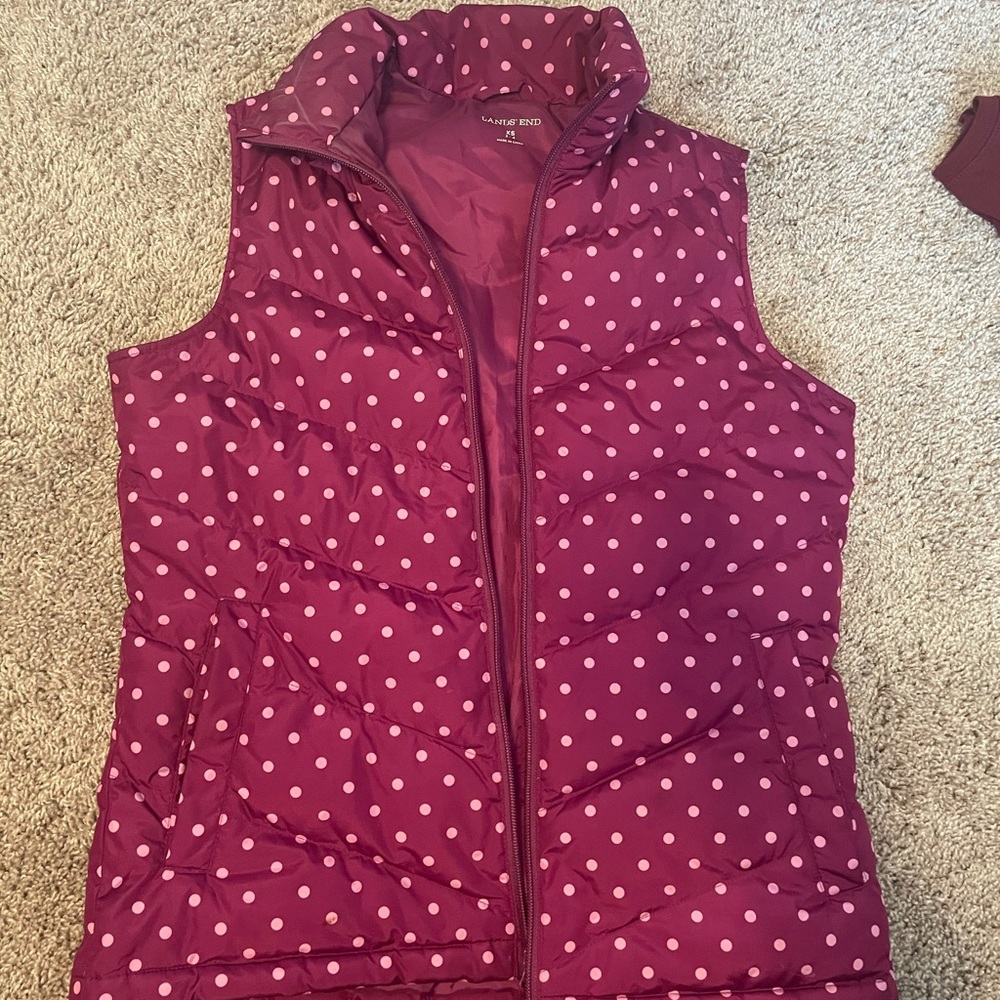 Lands end vest
